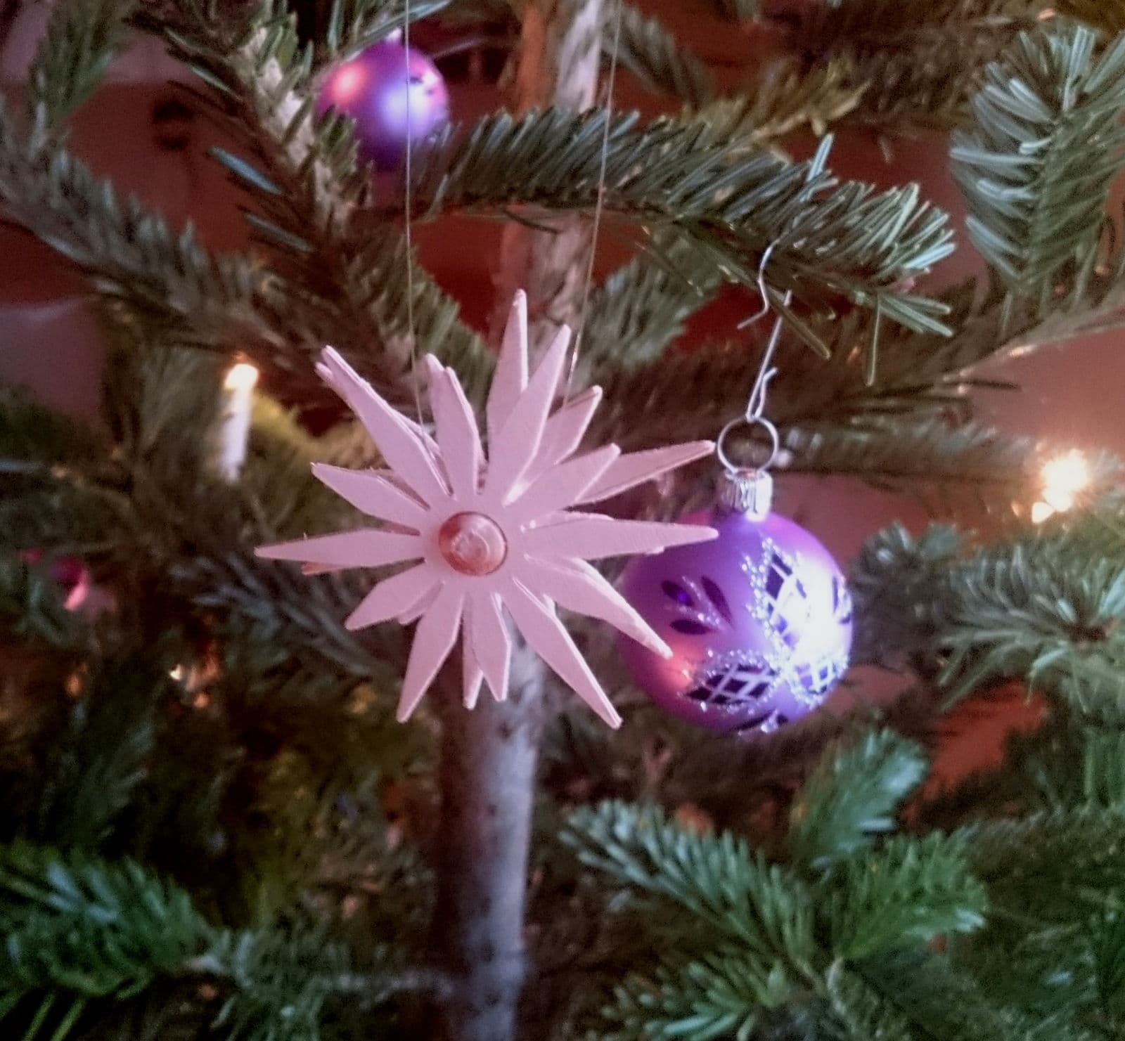 Aufsteksterne für den Weihnachtsbaum